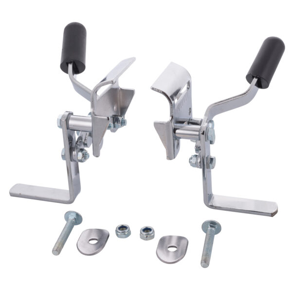 Rem. Arm Wheel Locks, Push to Lock, Pair
