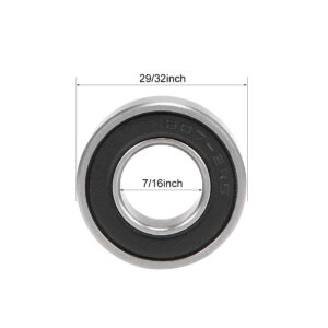 7/16" ID Sealed Precision Bearing, Ea.