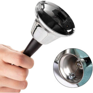 Silver Steel Tea Bell 10/Pack