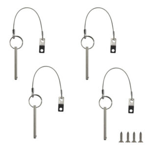 Release Pin/Lanyard, 4/Pk.