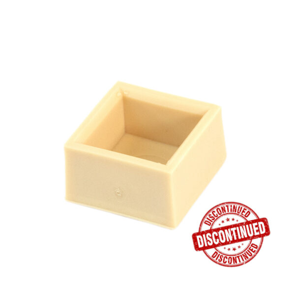 Carroll Bed Foot Pad, Tan Rubber