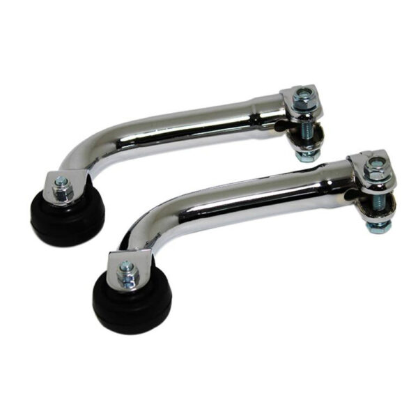 Rear Anti-Tippers W/Wheels, Clamp-On, Pair