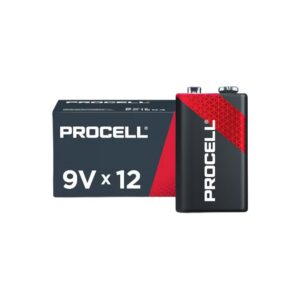 Procell Alkaline 9V, 12/Bx