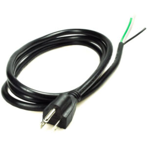 Power Cord w/Pigtail, Hospital Grade