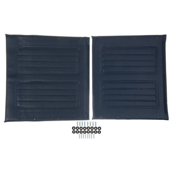 Medline Excel 18" Upholstery Set, Navy Blue