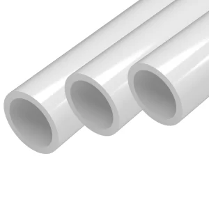 1-1/4" x 40" PVC Pipe, 3/Pk.