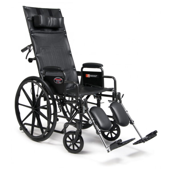 22" x 19" Reclining Wheelchair