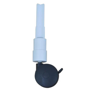 3" Universal PVC Caster Set