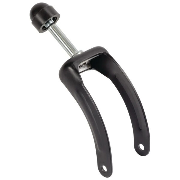 SS Recliner Caster Fork, Raised Cap