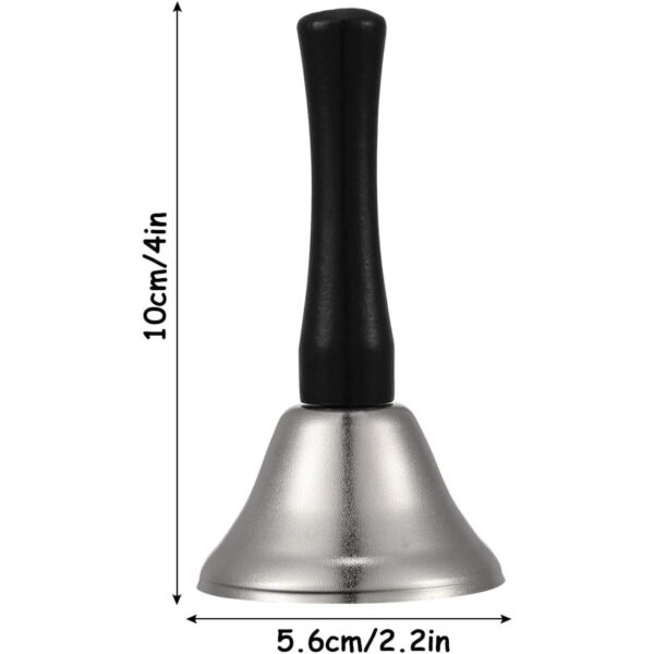 Silver Steel Tea Bell - Image 2