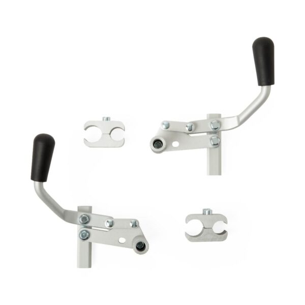 Medline Transport Chair Wheel Locks, Pair