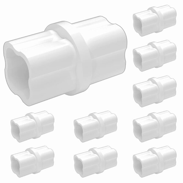 1-1/4" PVC Internal Coupling, 10/Pack - Image 4