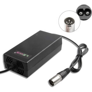 24V 5A 3-Pin Male XLR Connector Battery Charger