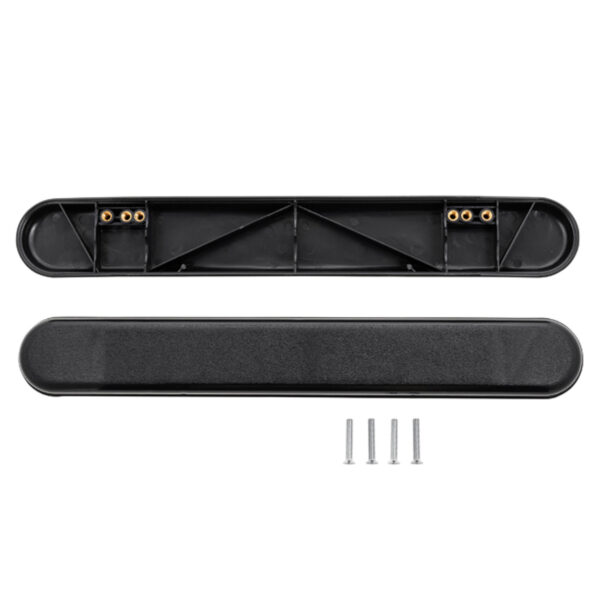 Full Length Black Plastic Armpads, Pair