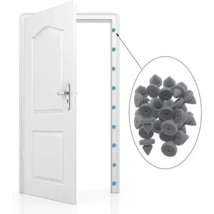 Rubber Door Silencer, 100/Pack