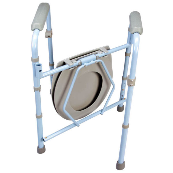 Deluxe Folding Commode, 3-in-1 - Image 2