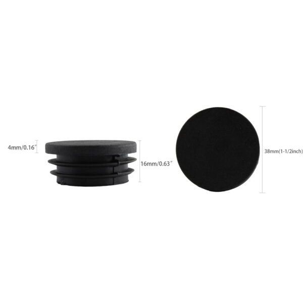 1-1/2" Round Cap Plug, 20/Pk. - Image 2