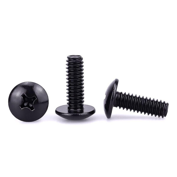 1/4-20 x 3/4" Bed Panel Screw, Black