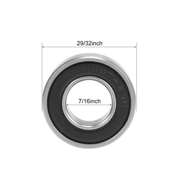 7/16" ID Sealed Caster Bearings, 10/Pack