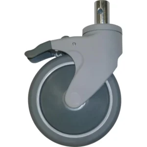 Broda Locking 5" Fixed Caster Wheel