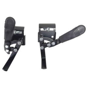 Removable Arm Brakes, Black, Pair