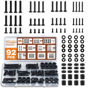 Universal TV Wall Mounting Kit, 92 Pcs.