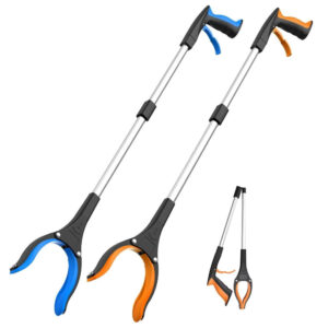 32" Grabber Reacher Tool, 2-Pack Foldable