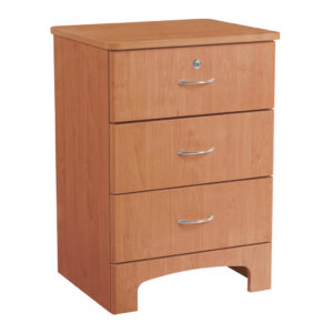 3-Drawer Bedside Cabinet, Oak