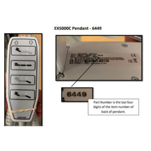 Med-Mizer EX5000C Handset