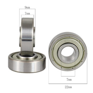 Non-Standard Ball Bearings 8x22x7x9, 10/Pcs.
